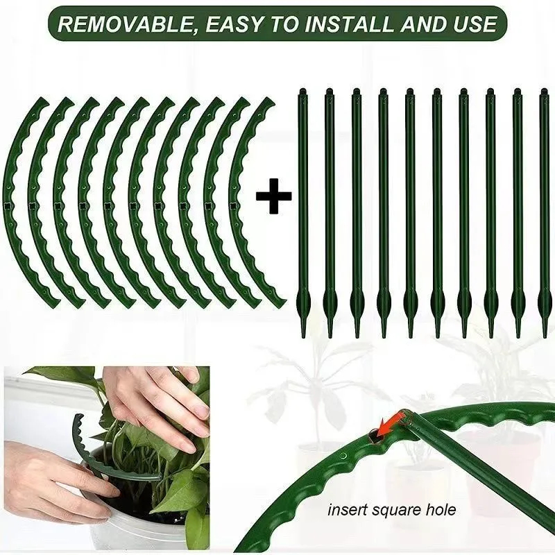 Conjunto de 9 Peças de Suporte - Vine Climbing Plastic avaliação e preço