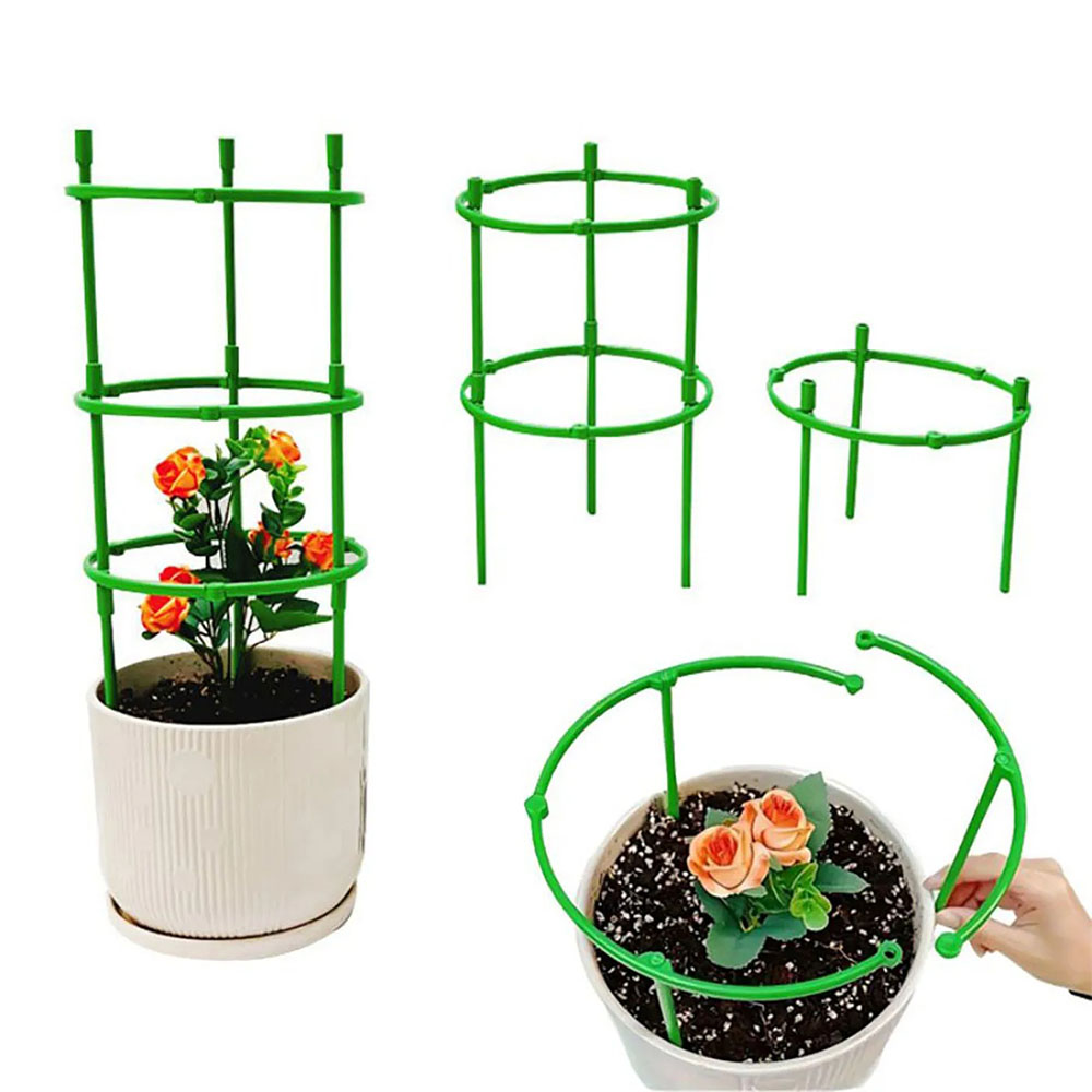 Estaca de Plástico Meia-Lua pa - Vine Climbing Plastic avaliação e preço