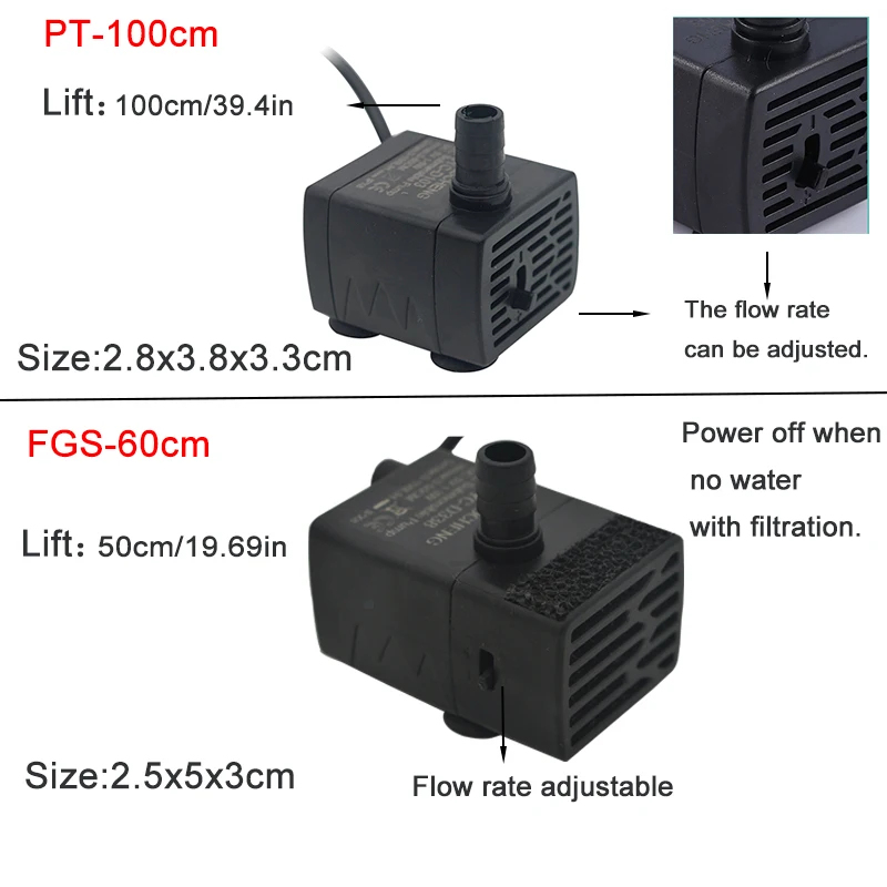 Bomba de Água Submersível USB  - Aquael Filter Fzn avaliação e preço